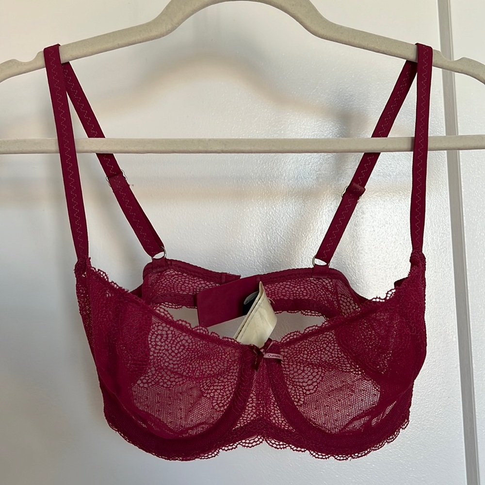Hot pink 32D Chantelle bra